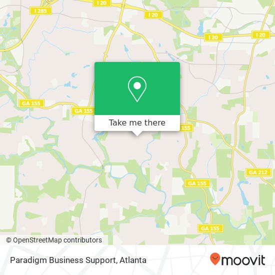 Mapa de Paradigm Business Support