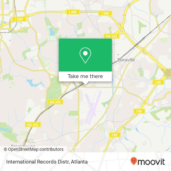 International Records Distr map