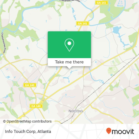 Info Touch Corp map