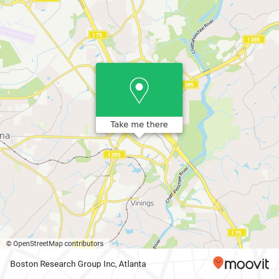 Mapa de Boston Research Group Inc