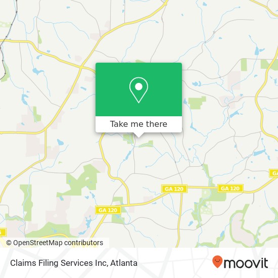 Claims Filing Services Inc map