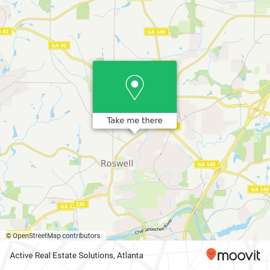 Active Real Estate Solutions map