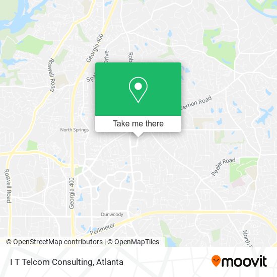 I T Telcom Consulting map