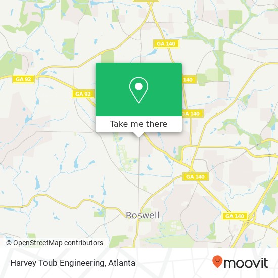 Mapa de Harvey Toub Engineering