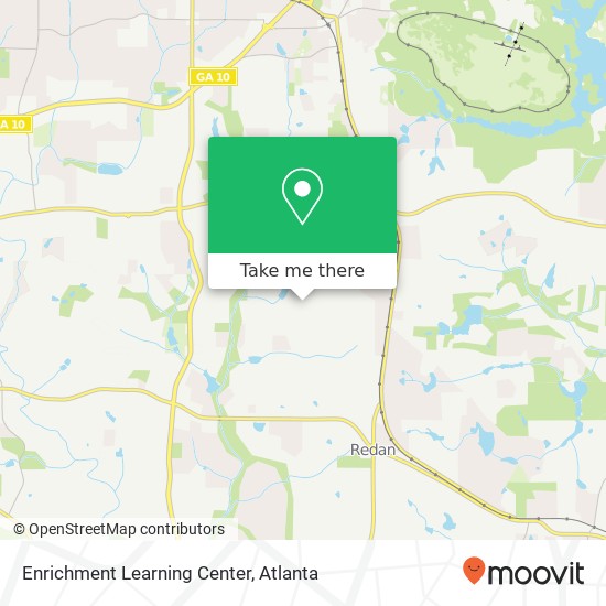 Enrichment Learning Center map
