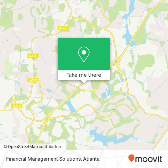 Financial Management Solutions map