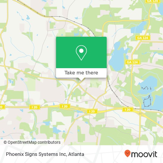 Phoenix Signs Systems Inc map