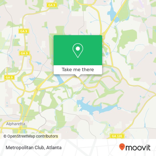 Mapa de Metropolitan Club