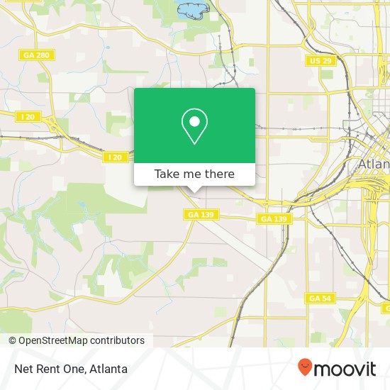 Net Rent One map