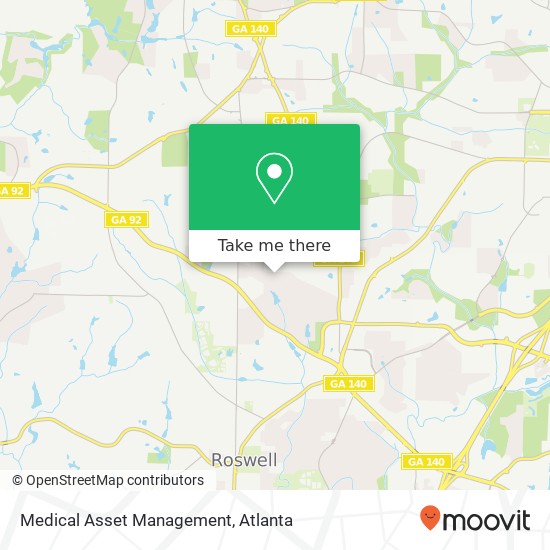 Medical Asset Management map