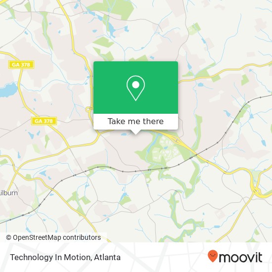 Technology In Motion map