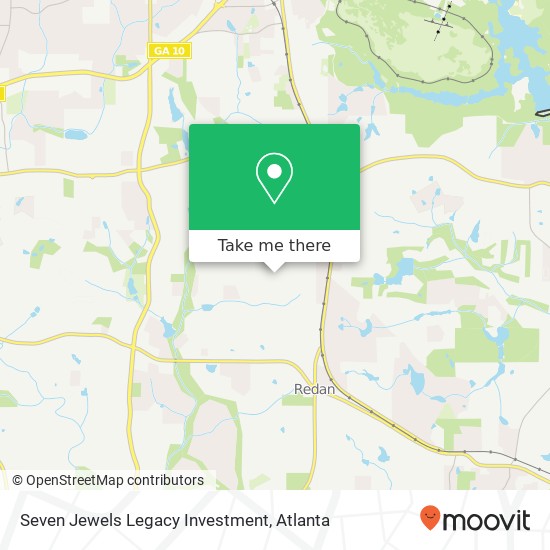 Seven Jewels Legacy Investment map