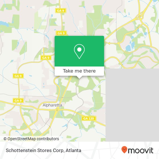 Schottenstein Stores Corp map