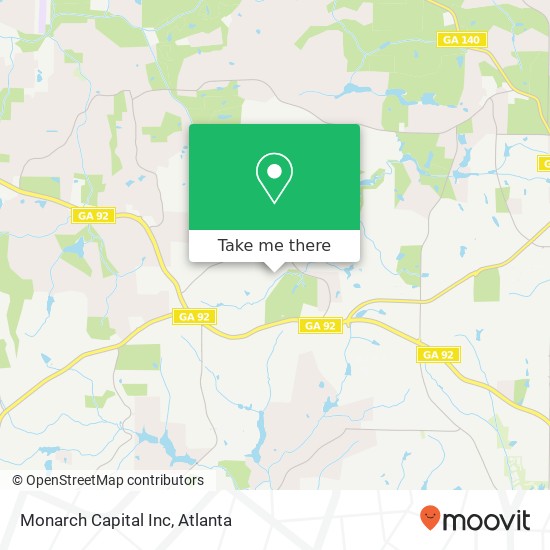 Mapa de Monarch Capital Inc