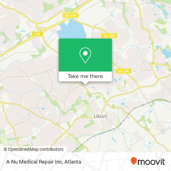 A-Nu Medical Repair Inc map