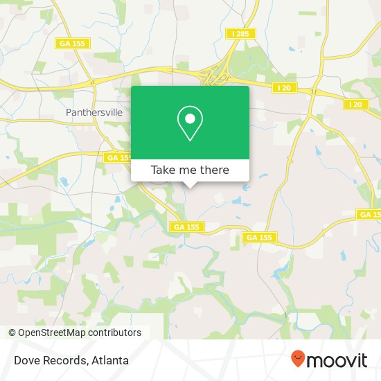 Dove Records map