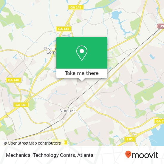 Mechanical Technology Contrs map