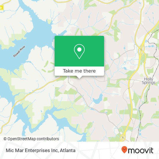 Mapa de Mic Mar Enterprises Inc