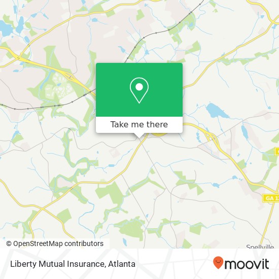 Liberty Mutual Insurance map