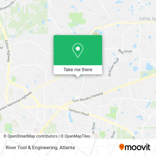 River Tool & Engineering map