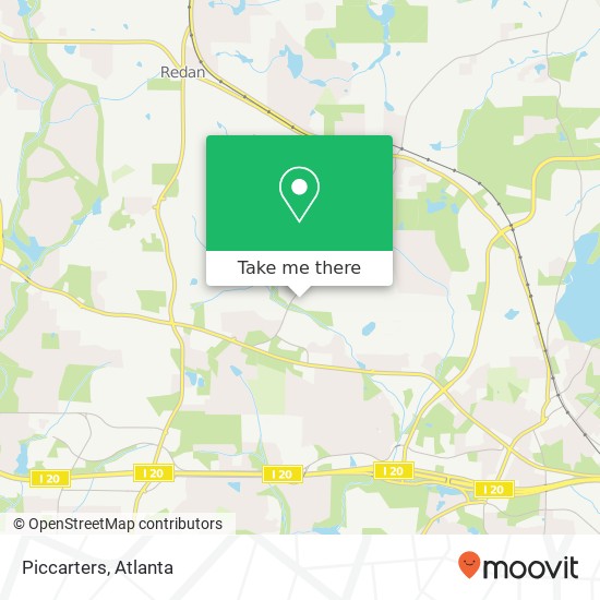 Piccarters map