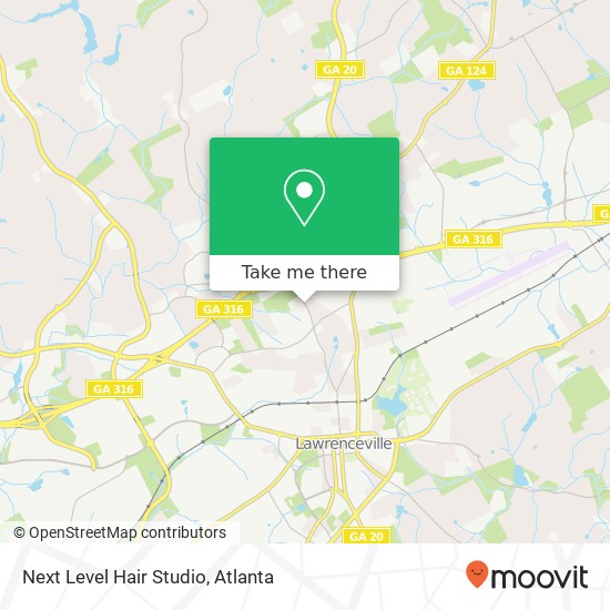 Next Level Hair Studio map