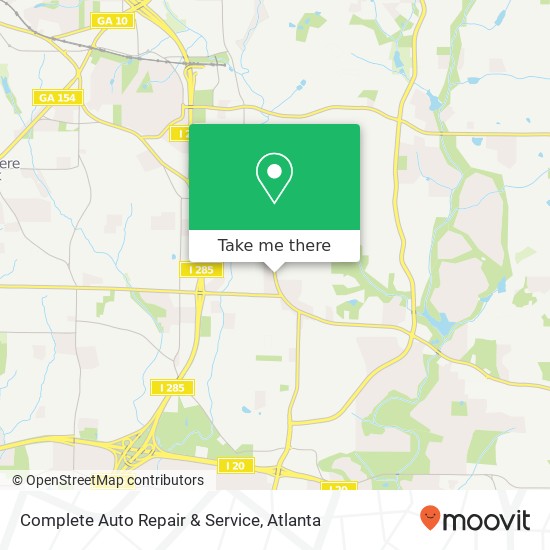 Complete Auto Repair & Service map