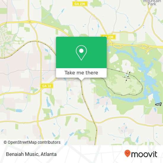 Benaiah Music map