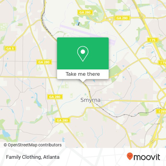 Family Clothing map