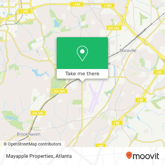 Mapa de Mayapple Properties