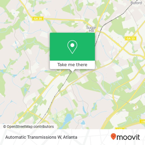 Mapa de Automatic Transmissions W