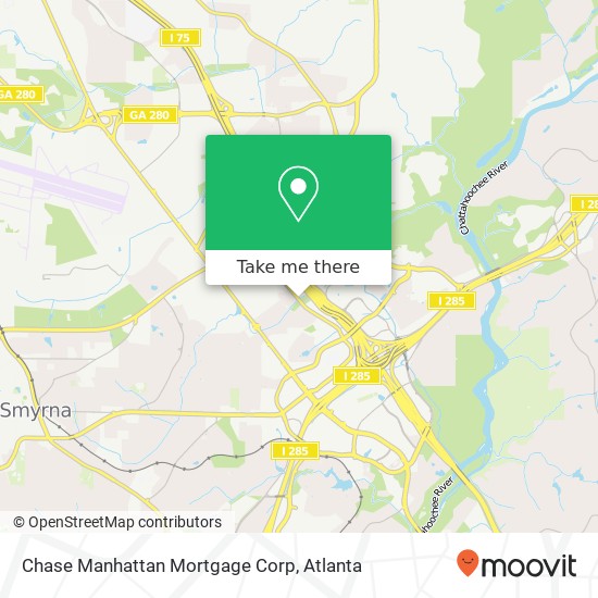 Chase Manhattan Mortgage Corp map