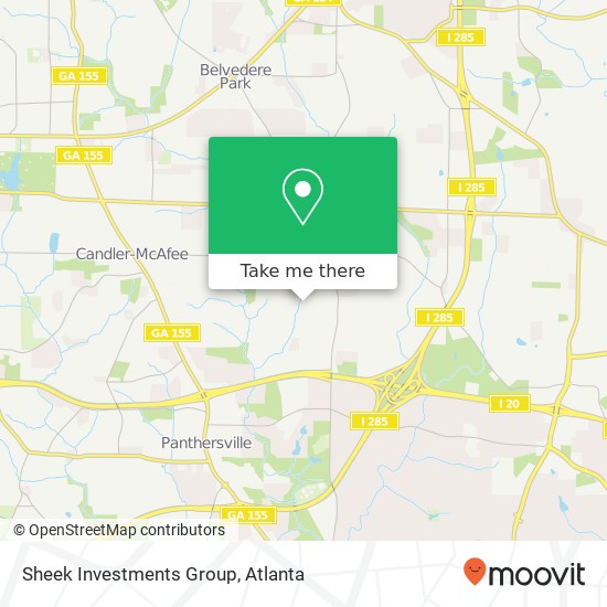 Sheek Investments Group map