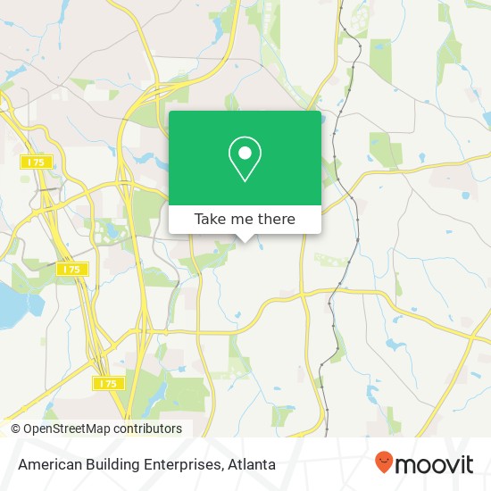 American Building Enterprises map