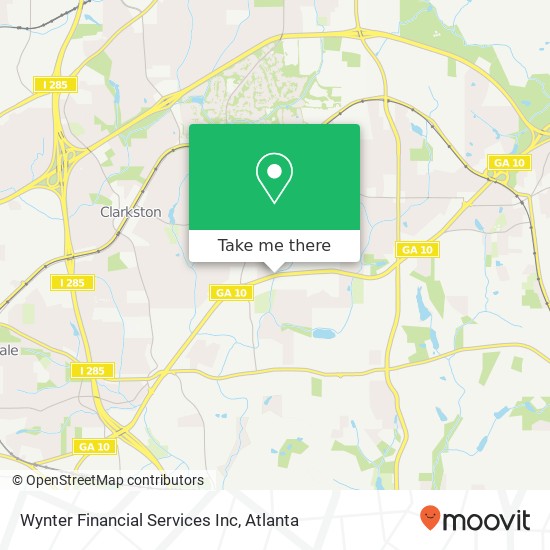 Wynter Financial Services Inc map