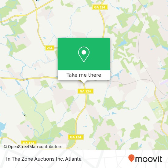 In The Zone Auctions Inc map