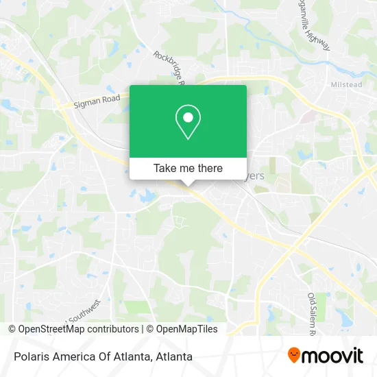 Polaris America Of Atlanta map