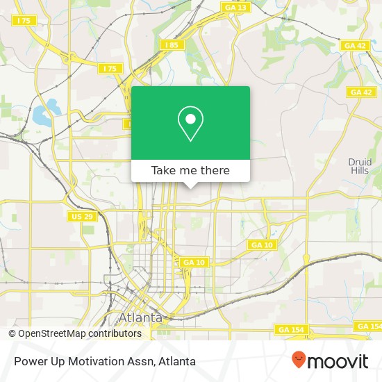 Power Up Motivation Assn map