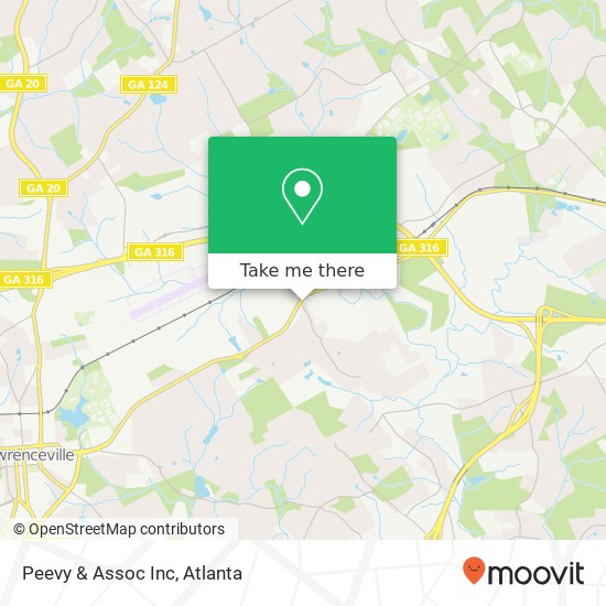 Mapa de Peevy & Assoc Inc