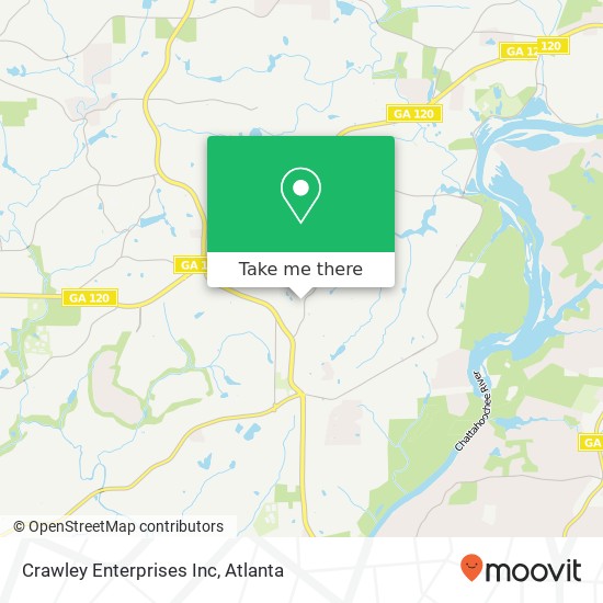 Mapa de Crawley Enterprises Inc