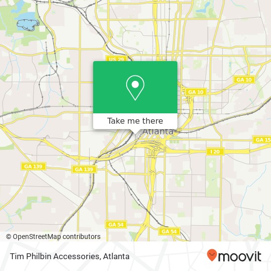 Tim Philbin Accessories map