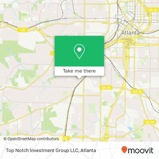 Mapa de Top Notch Investment Group LLC