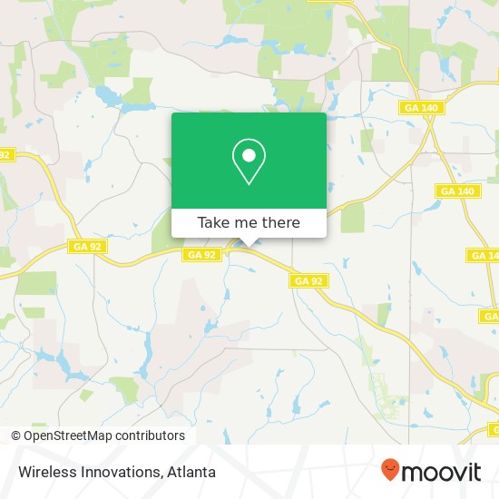 Wireless Innovations map