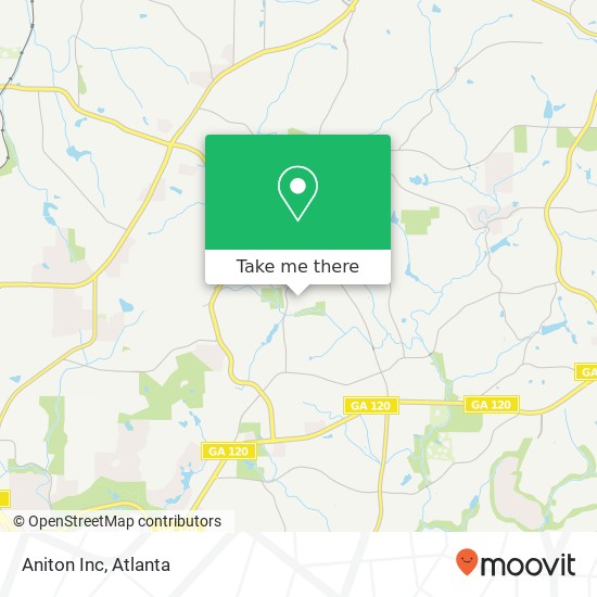 Aniton Inc map