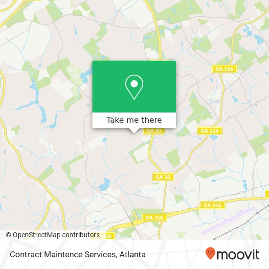 Contract Maintence Services map