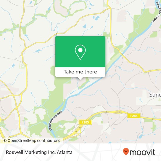 Mapa de Roswell Marketing Inc