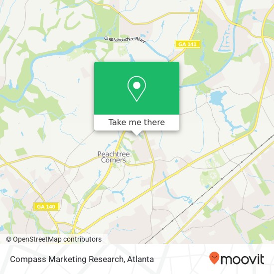 Mapa de Compass Marketing Research