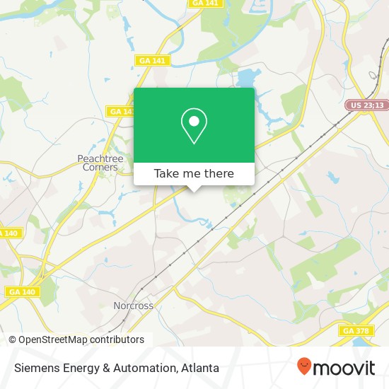 Siemens Energy & Automation map