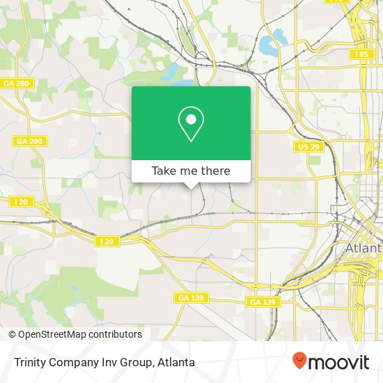 Mapa de Trinity Company Inv Group