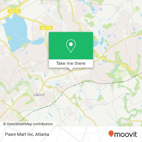 Pawn Mart Inc map